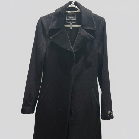 Vintage Le Chateau Virgin Wool/ Cashmere Coat - Picture 2 of 6